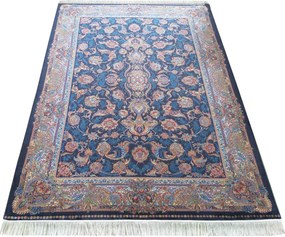 DY Exkluzívny koberec Qum Silk 08 Navy Rozmer: 160x230 cm