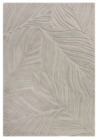 Svetlosivý vlnený koberec 200x290 cm Lino Leaf – Flair Rugs