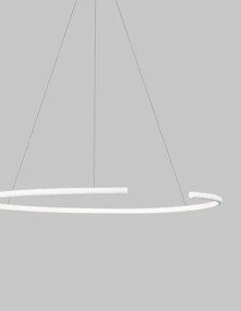 LED luster Breda 70 biele