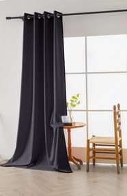 Záves OXFORD LIGHT 140x250 cm, tmavosivý Zavesenie: Riasiaca páska
