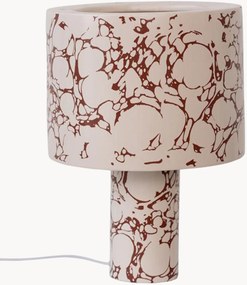 Keramická stolová lampa Fluido