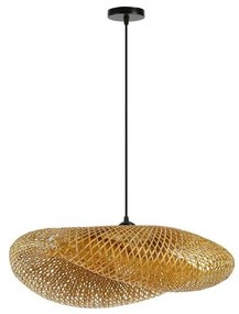 Immax 08270L - Luster na lanku HILO 1xE27/40W/230V pr. 80 cm bambus 08270L