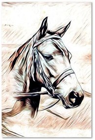Gario Obraz na plátne Maľovaný kôň Rozmery: 40 x 60 cm