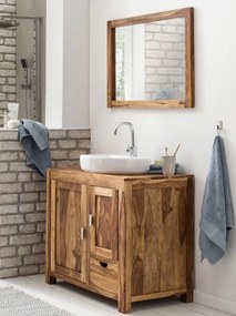 furniture-nabytek.cz - Masívna skrinka pod umývadlo 90x70x45 z dreva palisander