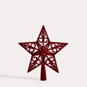 Vianočná dekorácia BURGUNDY CHARM hviezda 754517