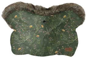 Rukavice na kočík Luxury Secret Garden Green