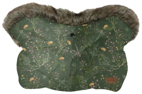 Rukavice na kočík Luxury Secret Garden Green