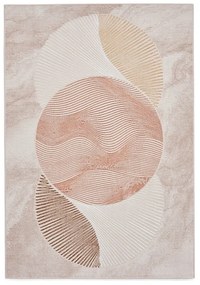 Ružovo-krémový koberec 120x170 cm Creation – Think Rugs