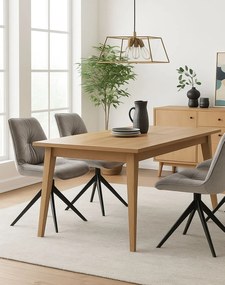 Stolička Boogie I Velvet Sivá