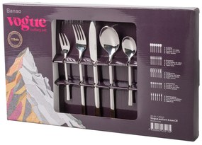 Sada príborov 30 ks - Vogue leštený 3 mm CR Banso - 120642