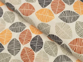 Biante Dekoračná obliečka na vankúš PML-072 Jesenné listy na krémovom 60 x 60 cm