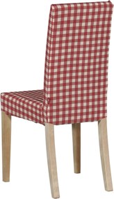 Návlek na stoličku Harry (krátky) farba produktu červená látka vzorované
