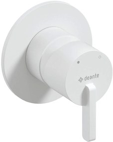 Deante Silia, sprchová/vaňová batéria pod omietku, 1-výstupové teleso, biela matná, DEA-BQS_A44L