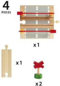 Brio - Železničný prejazd so závorami