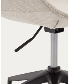 Béžová kancelárska stolička Tissiana – Kave Home