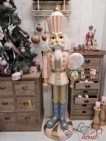 Vianočné dekoratívne soška Louskáčka Merry Christmas - 9 * 7 * 22 cm