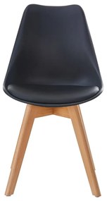 IDEA nábytok Jedálenská stolička QUATRO čierna