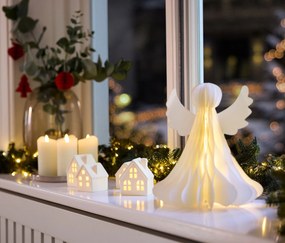 Papierový LED anjel, malý