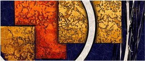 Obraz abstrakcie (120x50 cm)