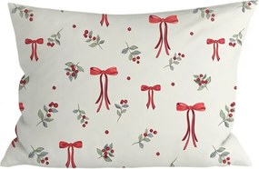 Bavlnená obliečka na vankúš HOLLY BOWS 50x70 cm, farebný