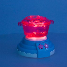 KIK 3D kryštálové lepidlo magické kuchynské šablóny kreatívna sada 62 položiek modrá