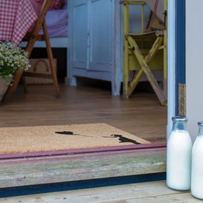 Rohožka z kokosového vlákna 40x60 cm Girl With a Ballon – Artsy Doormats