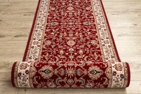Behúň NAIN 144 51066 Ornament / Kvety, bordový / béžový
