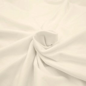 JERSEY PRESTIERADLO 140X200 CM, VÝŠKA 30 CM KRÉMOVÉ