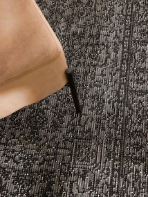 NORTHRUGS, Behúň Duet Kona 106248 Black/White - na von aj na doma, 80x250, čiernobiela, chodba / predsieň