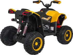 Ramiz Rýchle koleso Quad Vehicle Žltá