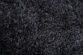 Kúpeľňový koberček SANTA čierny