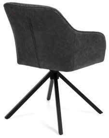 Jedálenská stolička LOREN tmavo šedá