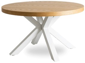 PROXIMA.store - Okrúhly konferčenčný stolík LINCOLN FARBA: čiarna