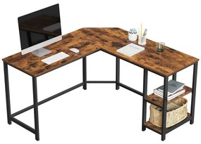 Rohový kancelársky stôl VASAGLE LWD72X