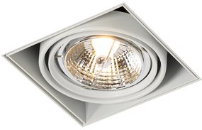 Zápustený reflektor biely GU10 AR70 bez rámu - Oneon