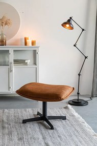 WL-Living John taburetka ku kreslu - Tmavosivá