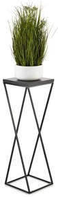 Kvetinový stojan LOFT I 70 cm čierny