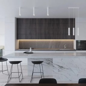 Sollux SL.1078 - Luster na lanku LAGOS 3xGU10/10W/230V biela