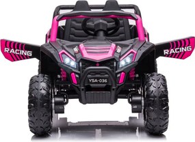 LEAN CARS YSA036 Ružové auto na batérie 4x4