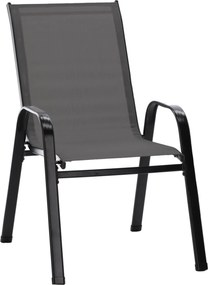 CH 3-dielny záhradný balkónový set nábytku - sivá