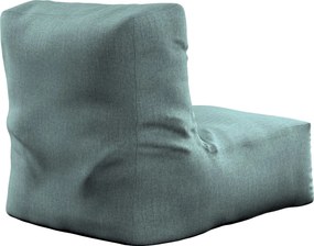 Sedací vak v tvare kresla - jednofarebný farba produktu modrá látka zapletaná