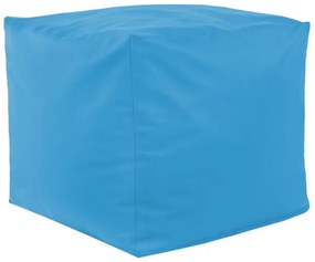 Taburetka svetlomodrá ekokoža