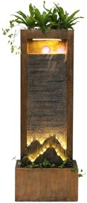 Záhradná fontána BestBerg EF-25 / polyresin / 47 x 26 x 127 cm