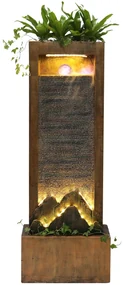 Záhradná fontána BestBerg EF-25 / polyresin / 47 x 26 x 127 cm
