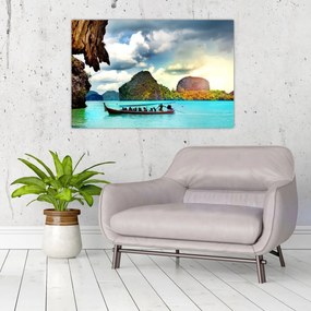 Obraz - Zátoka Phang Nga (90x60 cm)