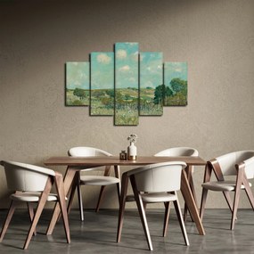 Obraz - Alfred Sisley,  Meadow, reprodukcia (150x105 cm)