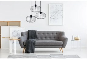 Prisadený luster BOCCA 3xE27/60W/230V