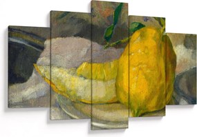 Obraz - French 19th Century, Melon and Lemon, reprodukcia (150x105 cm)
