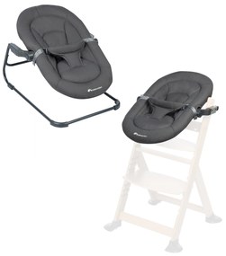 Timba Baby ležadlo 2v1 Mineral Graphite
