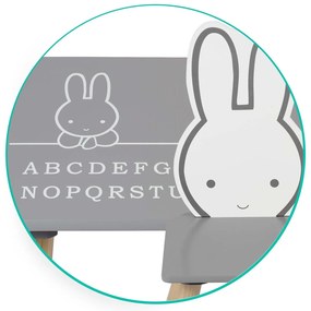 Detský stolík s dvoma stoličkami Ricokids RC-847 Bunny